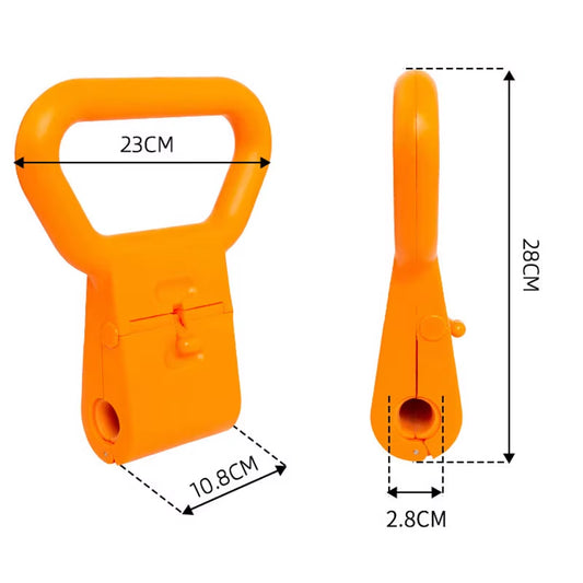 1PCS Kettlebell Grip Handle for Dumbbell Strength Training Fitness Equipment Accessory Not Include Dumbbell