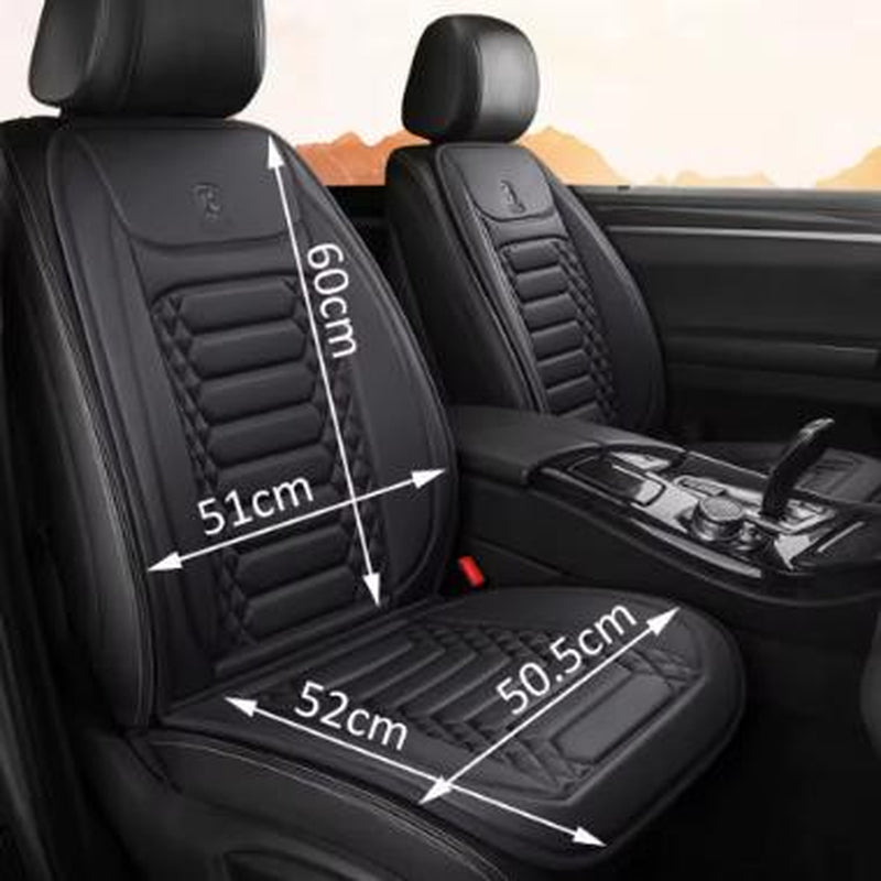 Winter Heated Car Seat Cover 12V Heating Warmer Car Seat Cushion Auto Universal Car Seat Protector Cloak Cover Pads Set