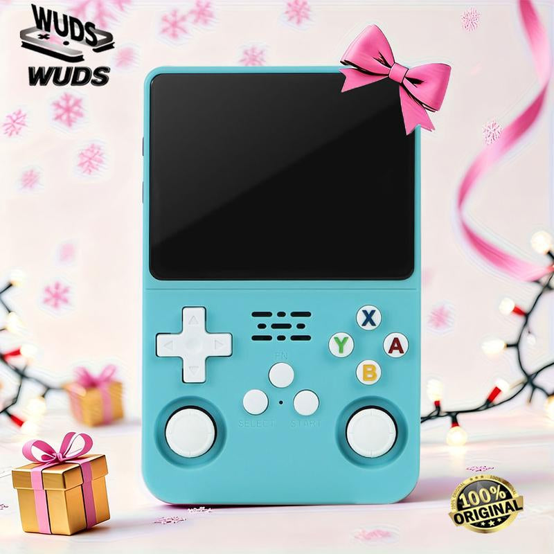 WUDS R36S Retro Video Handheld Game Console with 4K HD 3.5-Inch IPS Screen, 3000Mah Battery, 32G+64G TF Card, and 16,000+ Games