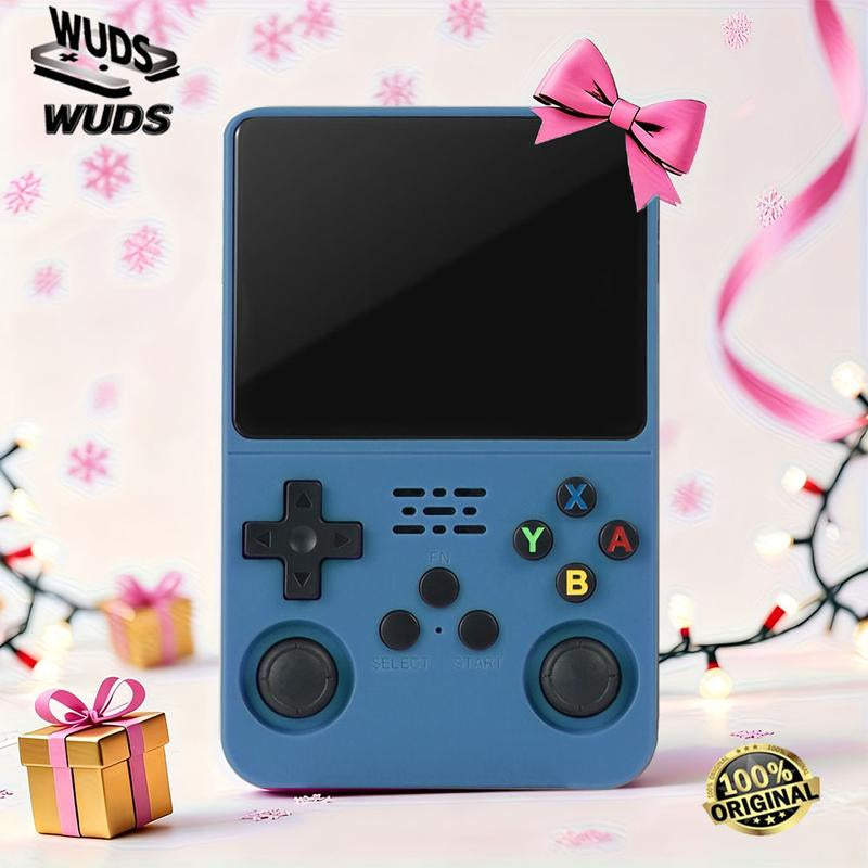 WUDS R36S Retro Video Handheld Game Console with 4K HD 3.5-Inch IPS Screen, 3000Mah Battery, 32G+64G TF Card, and 16,000+ Games