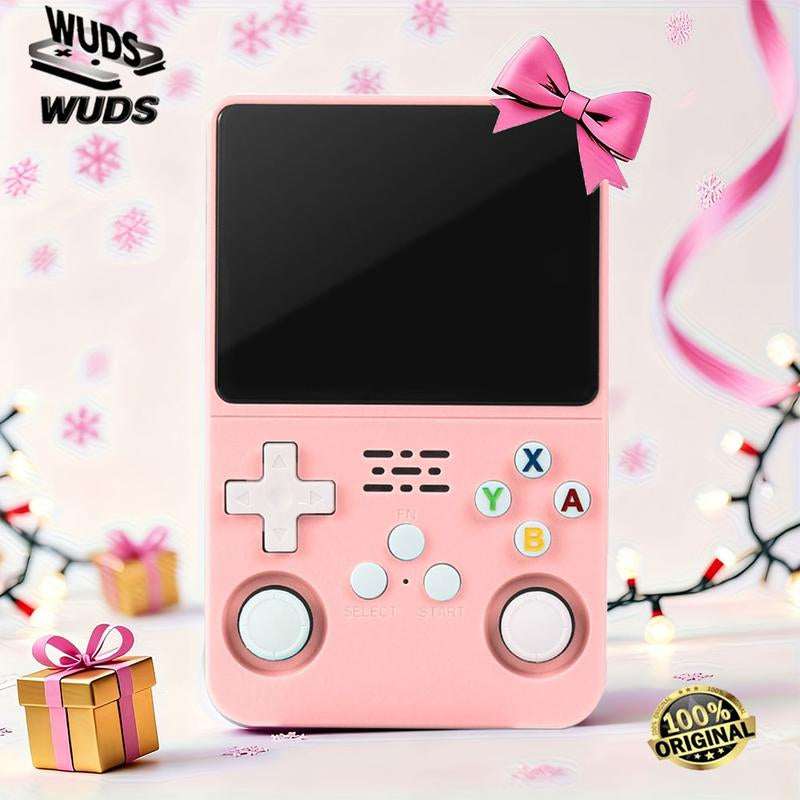 WUDS R36S Retro Video Handheld Game Console with 4K HD 3.5-Inch IPS Screen, 3000Mah Battery, 32G+64G TF Card, and 16,000+ Games